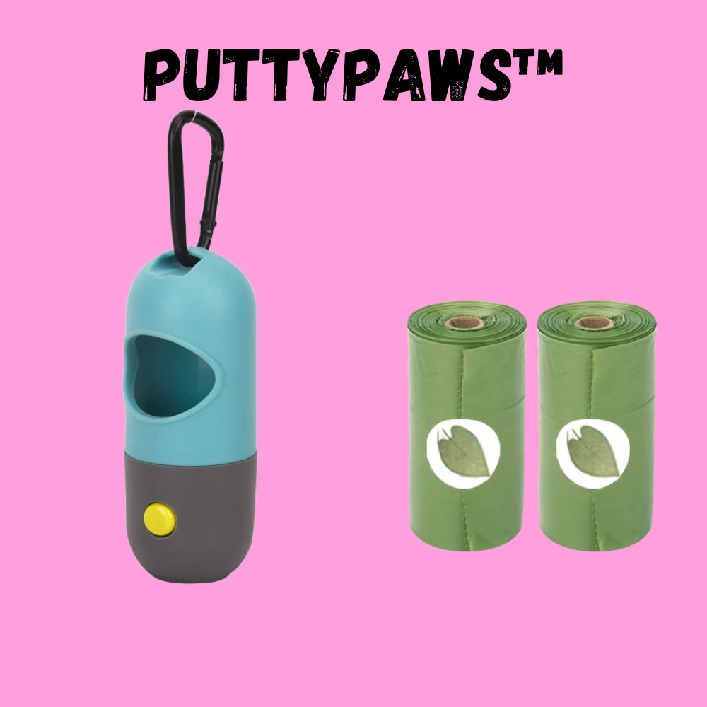 ⭐ PuttyPaws™ Waggy Poop Bag Dispenser