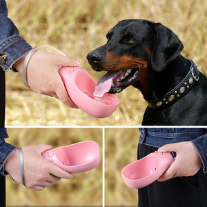 Pet Dog Water Bottle Dog Leakage-proof Drinking water feeder for Outdoor Dogs Travel Water Bottle Dogs Water Bowl Pet Supplies