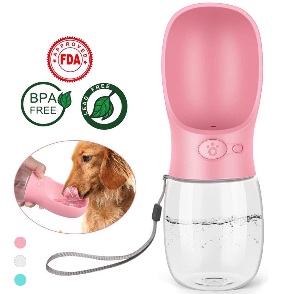 Pet Dog Water Bottle Dog Leakage-proof Drinking water feeder for Outdoor Dogs Travel Water Bottle Dogs Water Bowl Pet Supplies